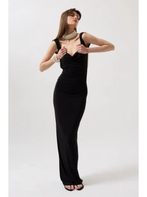 ırt Dekolte axi Elbise