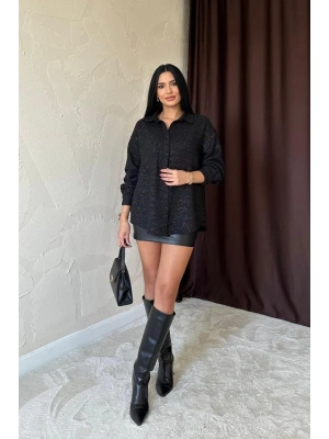 iyah Işıltılı Gömlek