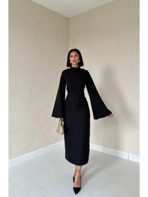 iyah Tek Kollu Elbise