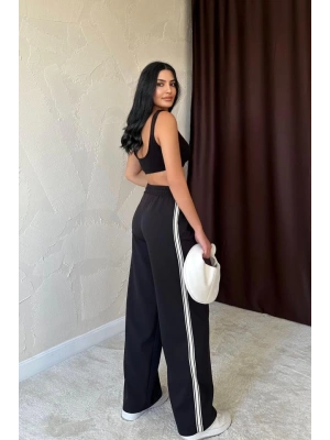 iyah Yanları Şeritli Pantolon