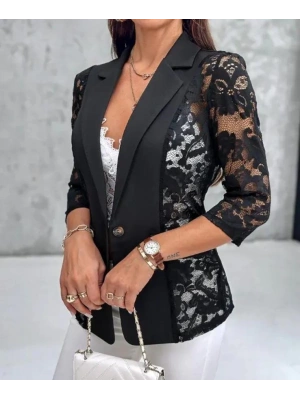 Kadın Dantel Güpür Detay Fırsat ürün Ceket