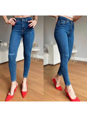 Kadın Normal Bel Slim Fit Kot Pantolon