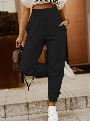 Kadın Paça Ve Bel Lastik Detaylı Iki Iplik Eşofman