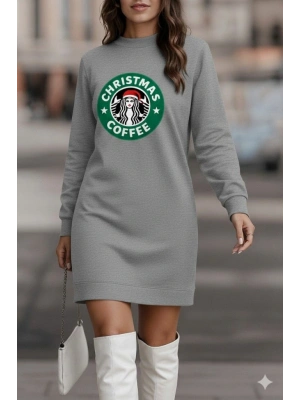 Kadın Uzun Kollu Bisiklet Yaka Viskon Iki Iplik Bluz