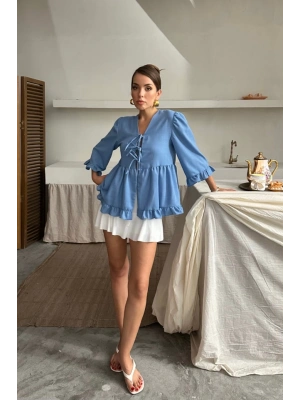 KETEN BUZ ÖNDEN BAĞAAI FIRFIR DETAYI  avi