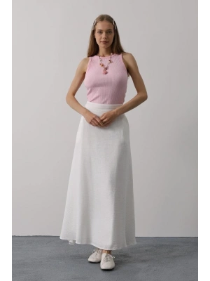 Keten Etek  Beyaz
