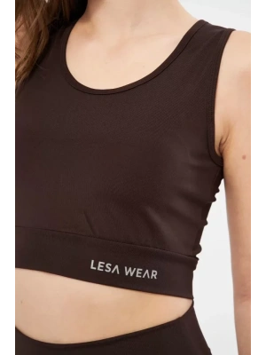 Kolsuz Dalgiç Baskılı Crop  Kahve