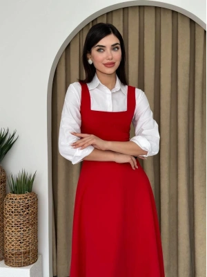 Neapolitan Askılı Elbise