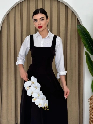 Neapolitan Askılı Elbise