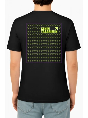 Ön Arka 24/1 Düz Oversize Tshirt  iyah