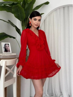 Osıes Fırfırlı Elbise