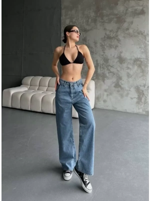 Palazzo Jeans Pantalon  avi