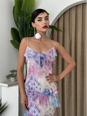 Pivara İp Askılı Elbise