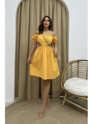 Stefanie Cut Out Elbise 214302