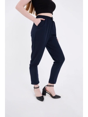 Tam Kalıp Basic Eşofman Pantolon  acivert