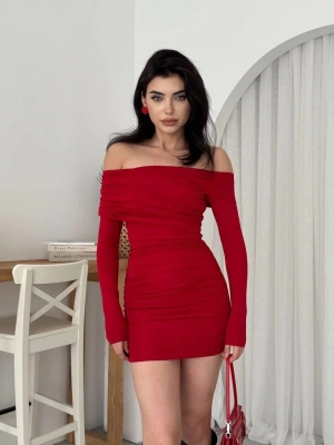 Tefs Straplez Elbise