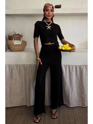 Triko Bluz Pantolon İkili Takım 10084025