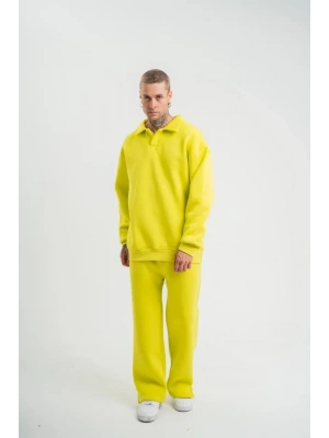 Üç İplik Uzun Kol Yakalı Eşofman Takım  arı