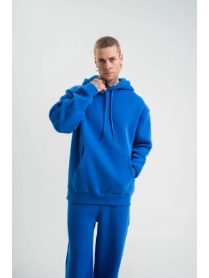 Unisex Double Oversize Kapşonlu Basic weathirt  avi