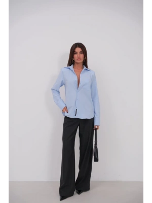 Vatkalı Oversize Gömlek