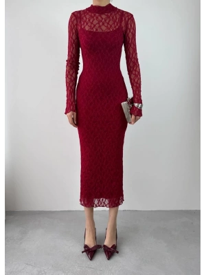 Vedo Çiçek Detaylı Elbise