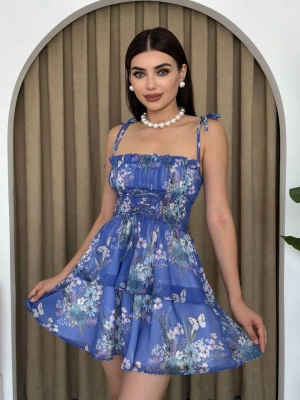 Venlo Beli astikli İp Askılı Elbise