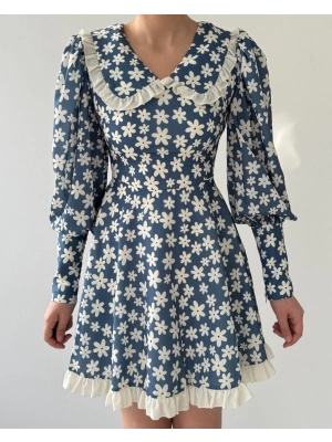 Vero Bebe Yaka Elbise