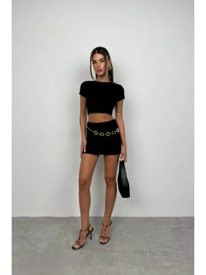 Yarım Kol Basic TShirt