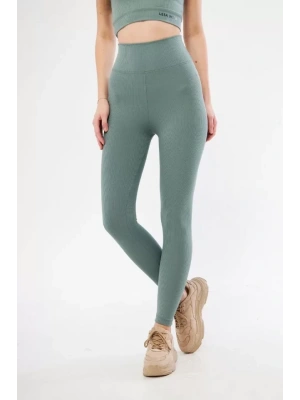 Yüksek Bel Fitilli Tayt  Buz avisi