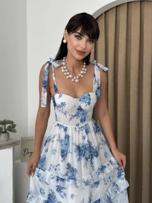 Zemun Bağlamalı Elbise