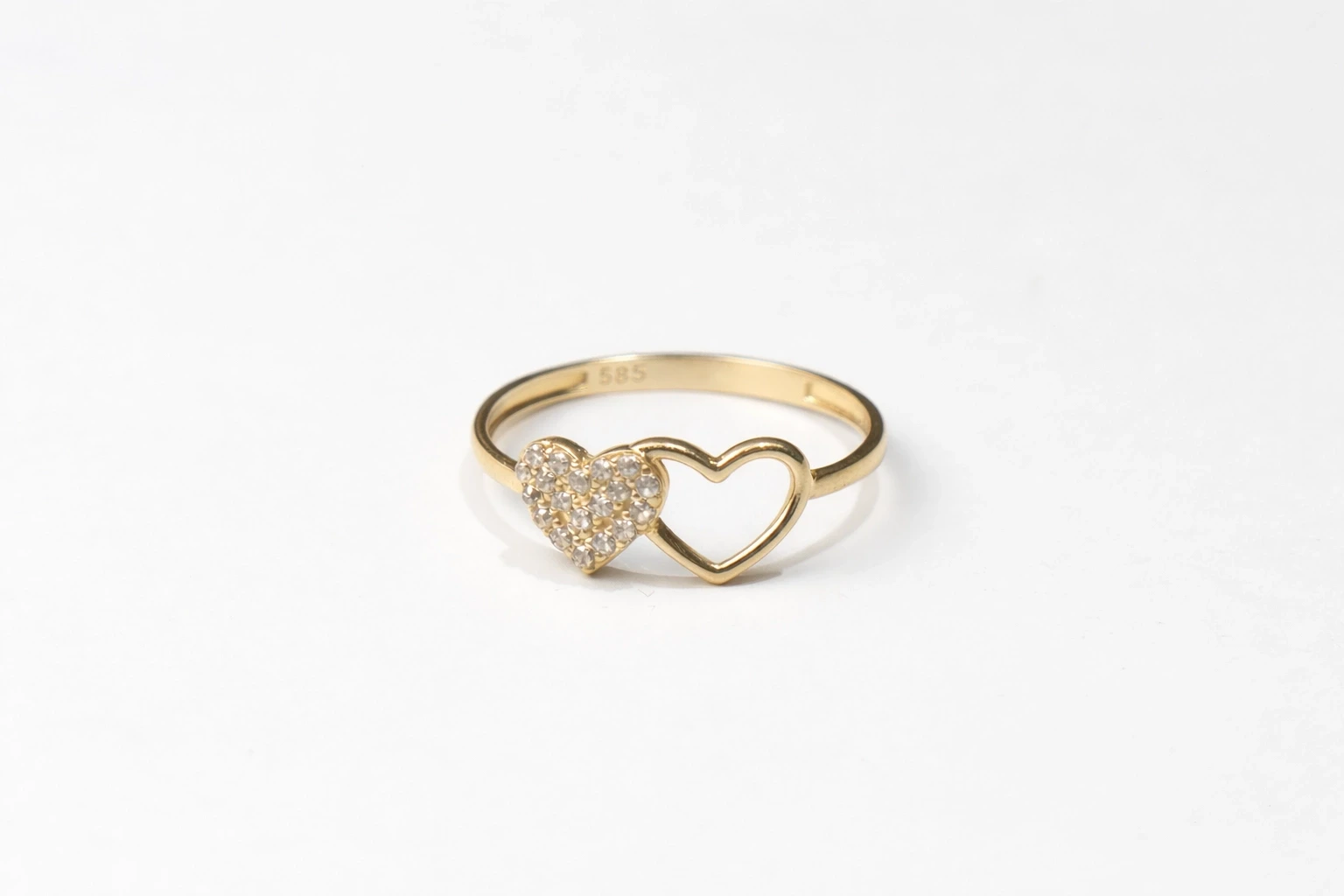 14 Ayar Kalpli Yüzük