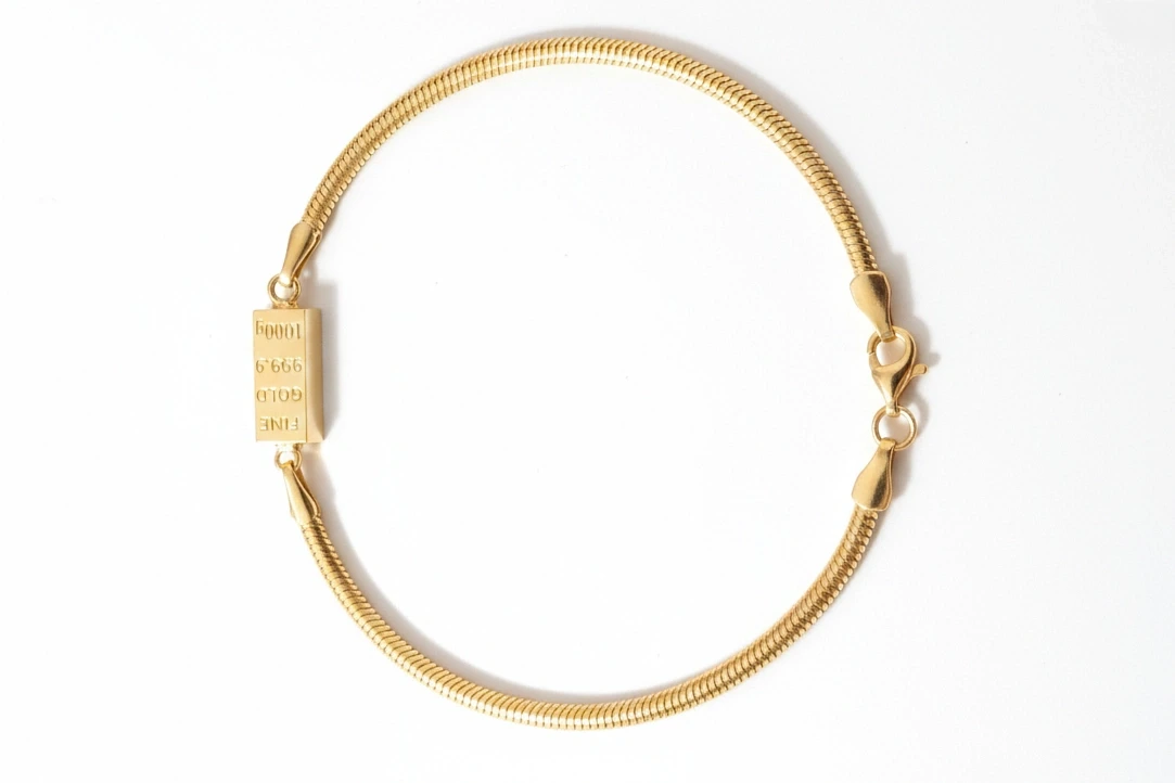 14 Ayar Külçe Model Bileklik