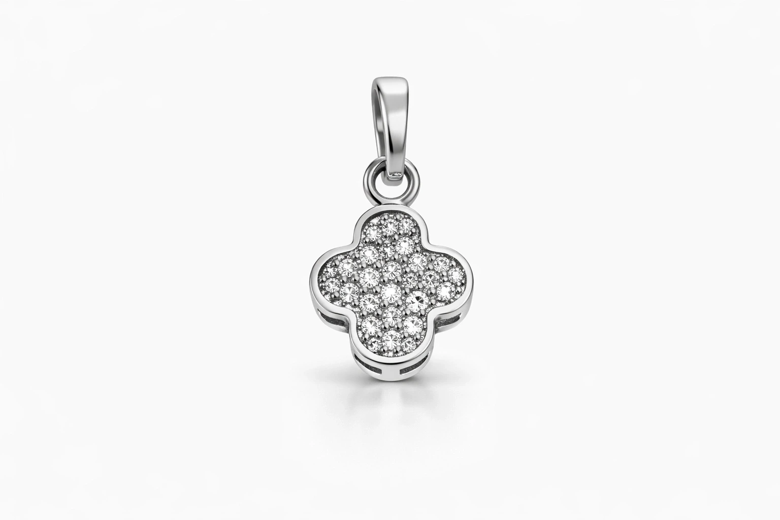 14 Ayar Yonca Kolye Ucu