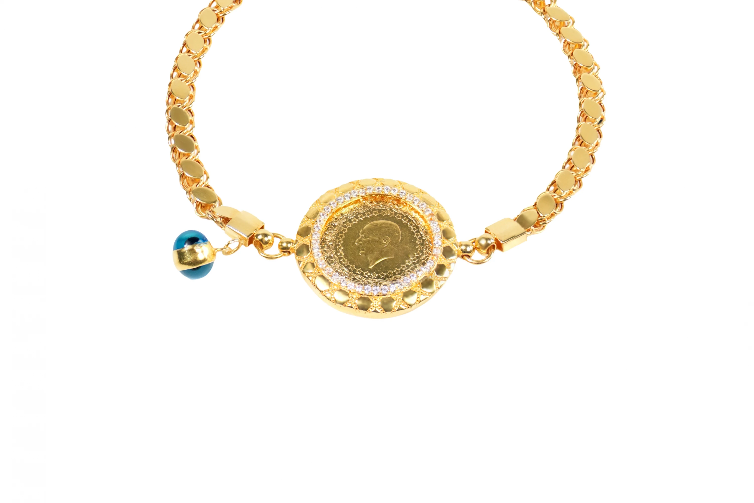 14 Ayar Çeyrekli Bileklik