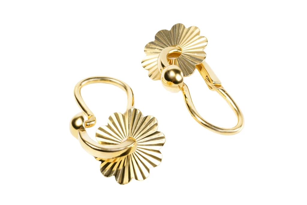 14 Ayar Sallantılı Küpe