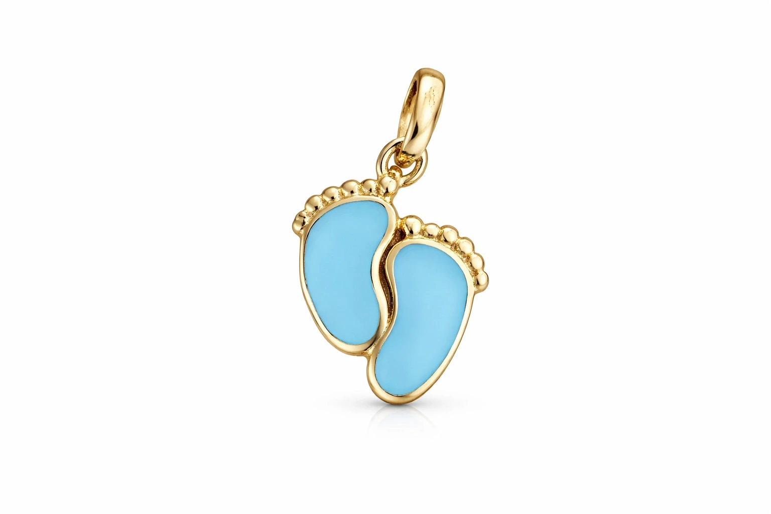 14 Ayar İlk Adım Otantik Kolye Ucu