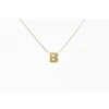 14 Ayar B Harfi Kolye