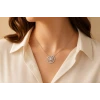 Broche Vortex Pırlanta Kolye