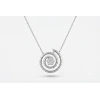 Broche Vortex Pırlanta Kolye