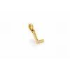 14 Ayar Taşlı Şık Harf Kolye Ucu