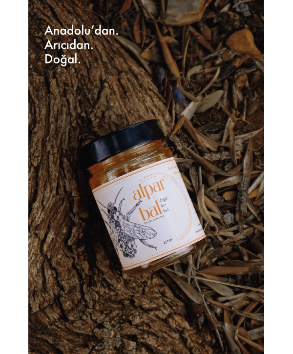 ALPAR Yüksek Rakım Ham Kır Balı 850 GR