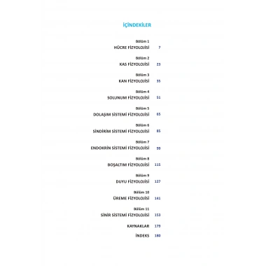 FİZYOLOJİ - Sağlık Bilimleri için
