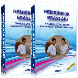 HEMŞİRELİK ESASLARI (2 cilt fiyatı) (Güncellenmiş ve Genişletilmiş 2024 baskı)