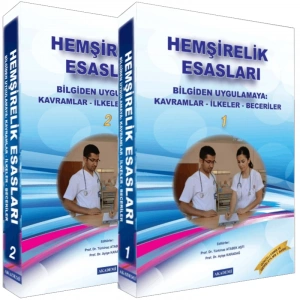 HEMŞİRELİK ESASLARI (2 cilt fiyatı) (Güncellenmiş ve Genişletilmiş 2024 baskı)