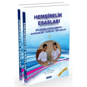 HEMŞİRELİK ESASLARI (2 cilt fiyatı) (Güncellenmiş ve Genişletilmiş 2024 baskı)