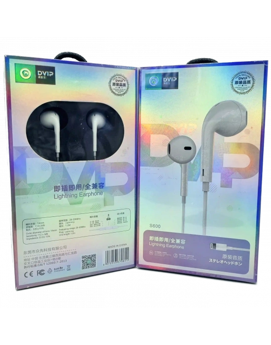 14 Pro Max Earpods iphone Lightning Kablolu Kulaklık Dvip S600