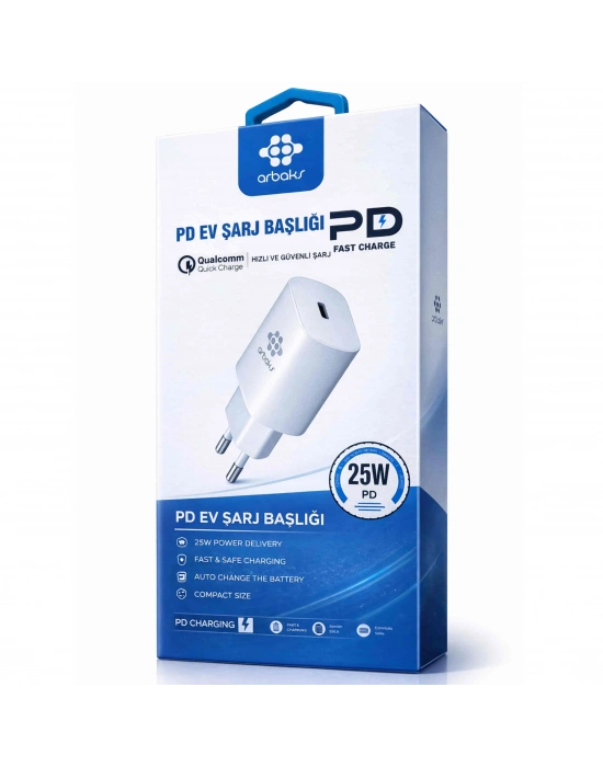 25W PD Arbaks Şarj Başlığı Arb-407