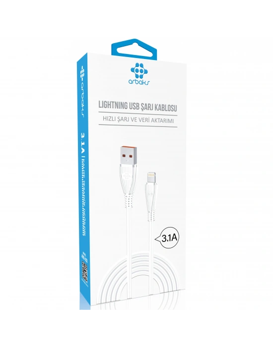 3.1A iphone Şarj Kablosu Arbaks ARB-52