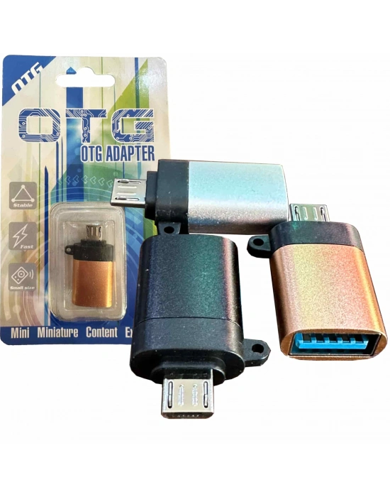 Metal Micro Otg USB Aparat – Dönüştürücü