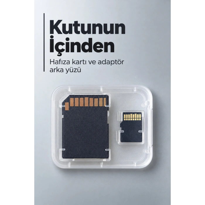 16 GB MicroSD Kart ve SD Adaptör Seti - Lisinya